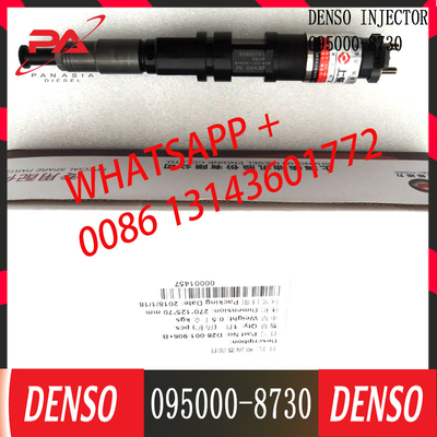 Inyector de combustible común del carril de DENSO 095000-8730 D28-001-906+B para el motor de SDEC SC9DK