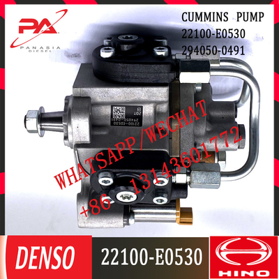 Bomba 294050-0491 22100-E0530 de la inyección de carburante del combustible diesel HP4 de DENSO para Hino YM7 2940500491