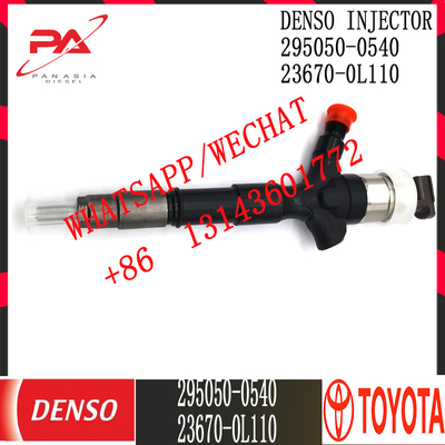 Inyector común diesel del carril de DENSO 295050-0540 para TOYOTA 23670-0L110