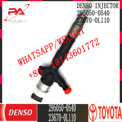 Inyector común diesel del carril de DENSO 295050-0540 para TOYOTA 23670-0L110